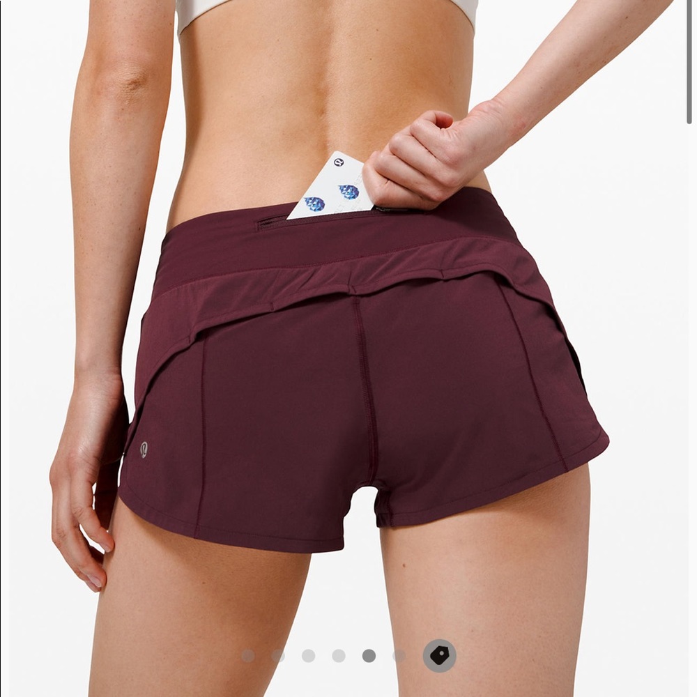 NWT Lululemon Speed Short🏃🏻‍♀️